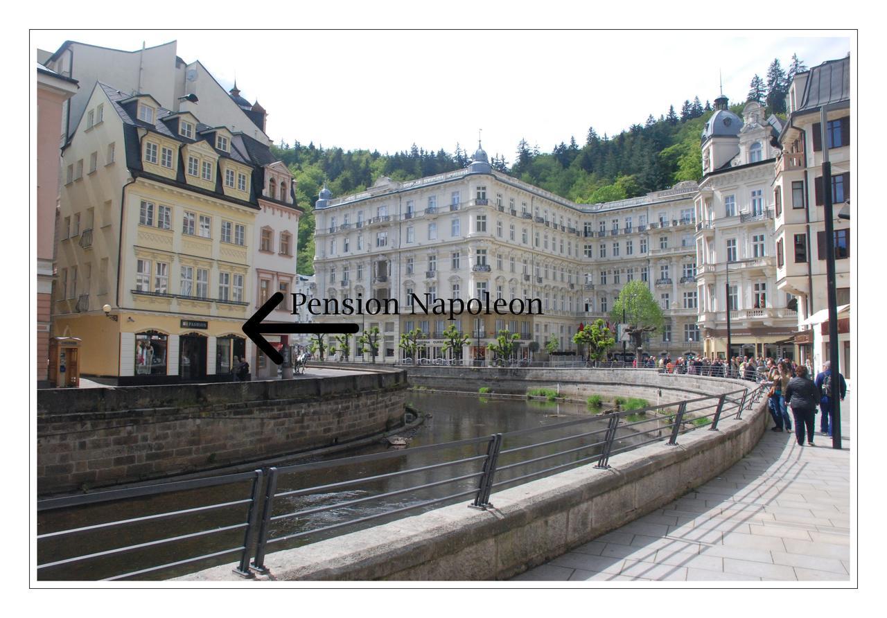 Pension Napoleon Karlsbad Exterior foto